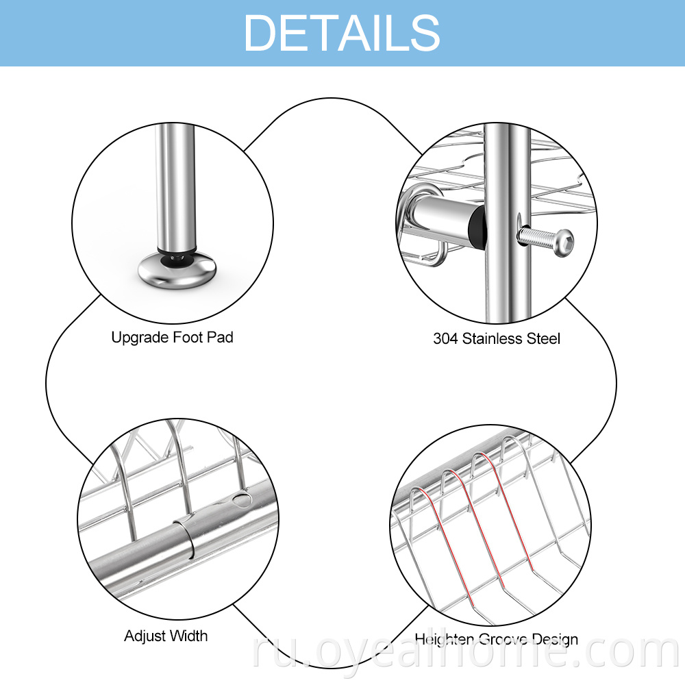 Dish Rack For Kitchen Counter